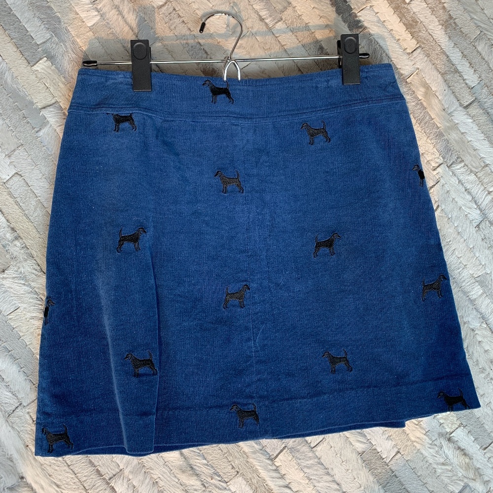 Lily Pulitzer Scotty Dog Skirt